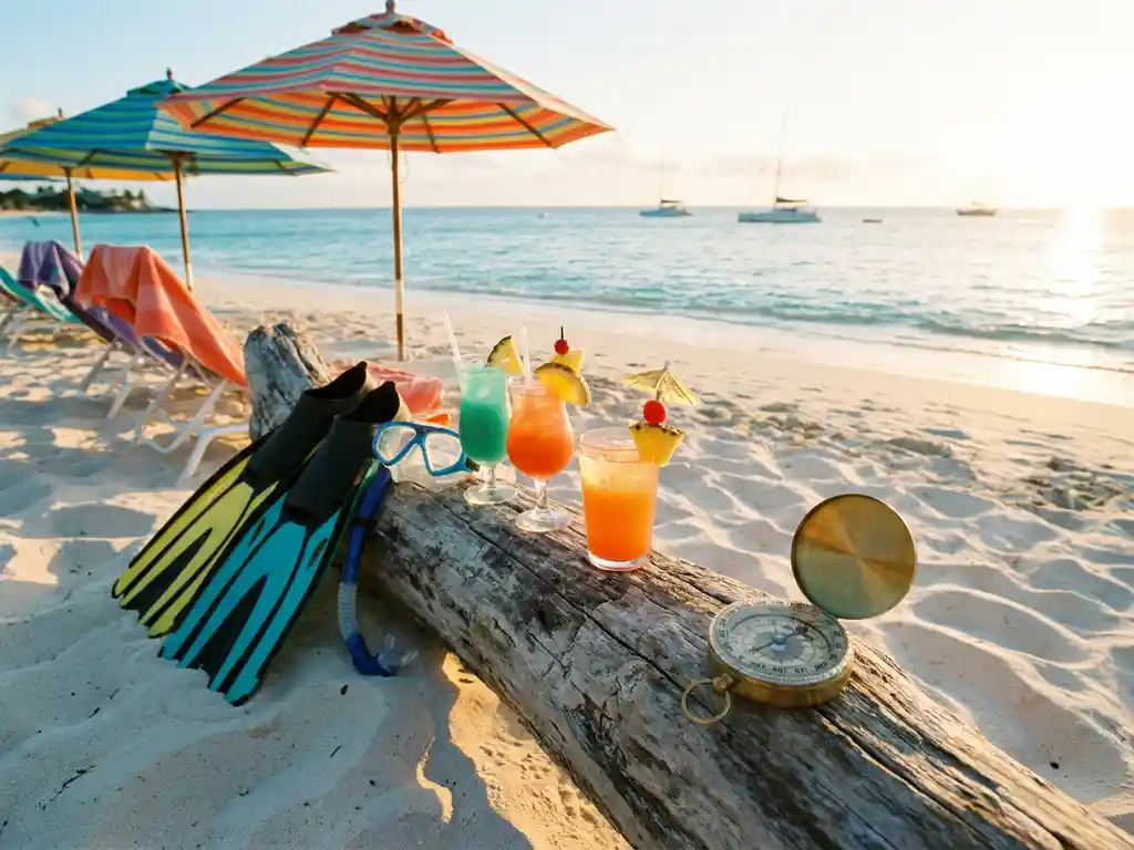 Clear Caribbean water